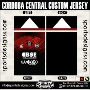 CORDOBA CENTRAL CUSTOM JERSEY, CORDOBA CENTRAL CUSTOM JERSEY. CORDOBA CENTRAL CUSTOM JERSEY, SPORTS DESIGNS CUSTOM SOCCER JERSEY, SPORTS DESIGNS CUSTOM SOCCER JERSEY SHIRT VECTOR, CORDOBA CENTRAL CUSTOM JERSEY. Sublimation Football Shirt Pattern, Soccer JERSEY Printing Files, Football Shirt Ai Files, Football Shirt Vector, Football Kit Vector, Sublimation Soccer JERSEY Printing Files, Print Ready Football Shirt CDR and Ai Files, Soccer JERSEY Design for Sublimation, CORDOBA CENTRAL CUSTOM JERSEY. This JERSEY is Available in PDF, Ai & CDR Format