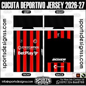 CUCUTA DEPORTIVO JERSEY 2026-27. CUCUTA DEPORTIVO JERSEY 2026-27, CUCUTA DEPORTIVO JERSEY 2026-27.CUCUTA DEPORTIVO JERSEY 2026-27, CUCUTA DEPORTIVO JERSEY 2026-27, CUCUTA DEPORTIVO JERSEY 2026-27 SHIRT VECTOR, NEW CUCUTA DEPORTIVO JERSEY 2026-27 2022/23. Sublimation Football Shirt Pattern, Soccer JERSEY Printing Files, Football Shirt Ai Files, Football Shirt Vector, Football Kit Vector, Sublimation Soccer JERSEY Printing Files,