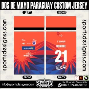 DOS DE MAYO PARAGUAY CUSTOM JERSEY, DOS DE MAYO PARAGUAY CUSTOM JERSEY. DOS DE MAYO PARAGUAY CUSTOM JERSEY, SPORTS DESIGNS CUSTOM SOCCER JERSEY, SPORTS DESIGNS CUSTOM SOCCER JERSEY SHIRT VECTOR, DOS DE MAYO PARAGUAY CUSTOM JERSEY. Sublimation Football Shirt Pattern, Soccer JERSEY Printing Files, Football Shirt Ai Files, Football Shirt Vector, Football Kit Vector, Sublimation Soccer JERSEY Printing Files, Print Ready Football Shirt CDR and Ai Files, Soccer JERSEY Design for Sublimation, DOS DE MAYO PARAGUAY CUSTOM JERSEY. This JERSEY is Available in PDF, Ai & CDR Format