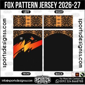 FOX PATTERN JERSEY 2026-27. FOX PATTERN JERSEY 2026-27, FOX PATTERN JERSEY 2026-27.FOX PATTERN JERSEY 2026-27, FOX PATTERN JERSEY 2026-27, FOX PATTERN JERSEY 2026-27 SHIRT VECTOR, NEW FOX PATTERN JERSEY 2026-27 2022/23. Sublimation Football Shirt Pattern, Soccer JERSEY Printing Files, Football Shirt Ai Files, Football Shirt Vector, Football Kit Vector, Sublimation Soccer JERSEY Printing Files,