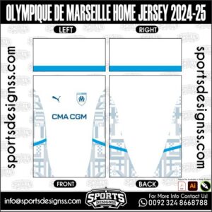 OLYMPIQUE DE MARSEILLE HOME JERSEY 2024-25. OLYMPIQUE DE MARSEILLE HOME JERSEY 2024-25, OLYMPIQUE DE MARSEILLE HOME JERSEY 2024-25.OLYMPIQUE DE MARSEILLE HOME JERSEY 2024-25, OLYMPIQUE DE MARSEILLE HOME JERSEY 2024-25, OLYMPIQUE DE MARSEILLE HOME JERSEY 2024-25 SHIRT VECTOR, NEW OLYMPIQUE DE MARSEILLE HOME JERSEY 2024-25 2022/23. Sublimation Football Shirt Pattern, Soccer JERSEY Printing Files, Football Shirt Ai Files, Football Shirt Vector, Football Kit Vector, Sublimation Soccer JERSEY Printing Files,