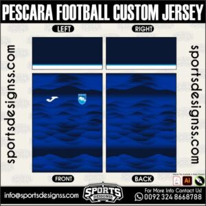 PESCARA FOOTBALL CUSTOM JERSEY, PESCARA FOOTBALL CUSTOM JERSEY. PESCARA FOOTBALL CUSTOM JERSEY, SPORTS DESIGNS CUSTOM SOCCER JERSEY, SPORTS DESIGNS CUSTOM SOCCER JERSEY SHIRT VECTOR, PESCARA FOOTBALL CUSTOM JERSEY. Sublimation Football Shirt Pattern, Soccer JERSEY Printing Files, Football Shirt Ai Files, Football Shirt Vector, Football Kit Vector, Sublimation Soccer JERSEY Printing Files, Print Ready Football Shirt CDR and Ai Files, Soccer JERSEY Design for Sublimation, PESCARA FOOTBALL CUSTOM JERSEY. This JERSEY is Available in PDF, Ai & CDR Format