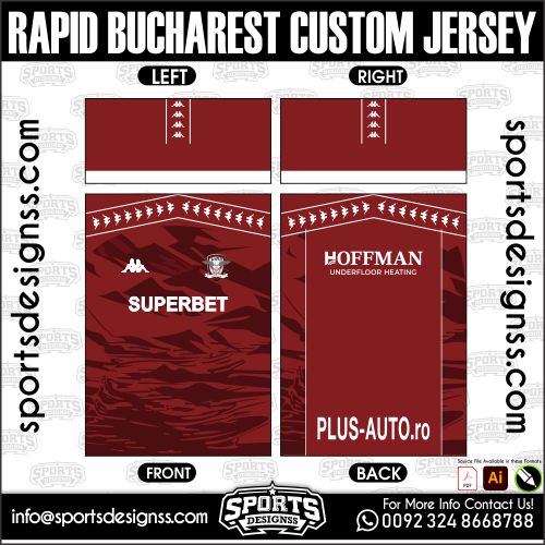 RAPID BUCHAREST CUSTOM JERSEY. RAPID BUCHAREST CUSTOM JERSEY, RAPID BUCHAREST CUSTOM JERSEY.RAPID BUCHAREST CUSTOM JERSEY, RAPID BUCHAREST CUSTOM JERSEY, RAPID BUCHAREST CUSTOM JERSEY SHIRT VECTOR, NEW RAPID BUCHAREST CUSTOM JERSEY 2022/23. Sublimation Football Shirt Pattern, Soccer JERSEY Printing Files, Football Shirt Ai Files, Football Shirt Vector, Football Kit Vector, Sublimation Soccer JERSEY Printing Files,