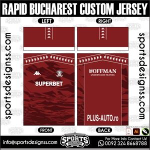 RAPID BUCHAREST CUSTOM JERSEY. RAPID BUCHAREST CUSTOM JERSEY, RAPID BUCHAREST CUSTOM JERSEY.RAPID BUCHAREST CUSTOM JERSEY, RAPID BUCHAREST CUSTOM JERSEY, RAPID BUCHAREST CUSTOM JERSEY SHIRT VECTOR, NEW RAPID BUCHAREST CUSTOM JERSEY 2022/23. Sublimation Football Shirt Pattern, Soccer JERSEY Printing Files, Football Shirt Ai Files, Football Shirt Vector, Football Kit Vector, Sublimation Soccer JERSEY Printing Files,