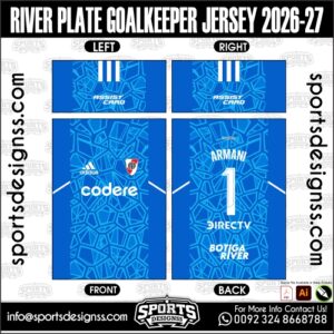 RIVER PLATE GOALKEEPER JERSEY 2026-27. RIVER PLATE GOALKEEPER JERSEY 2026-27, RIVER PLATE GOALKEEPER JERSEY 2026-27.RIVER PLATE GOALKEEPER JERSEY 2026-27, RIVER PLATE GOALKEEPER JERSEY 2026-27, RIVER PLATE GOALKEEPER JERSEY 2026-27 SHIRT VECTOR, NEW RIVER PLATE GOALKEEPER JERSEY 2026-27 2022/23. Sublimation Football Shirt Pattern, Soccer JERSEY Printing Files, Football Shirt Ai Files, Football Shirt Vector, Football Kit Vector, Sublimation Soccer JERSEY Printing Files,