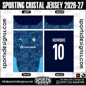 SPORTING CRISTAL JERSEY 2026-27. SPORTING CRISTAL JERSEY 2026-27, SPORTING CRISTAL JERSEY 2026-27.SPORTING CRISTAL JERSEY 2026-27, SPORTING CRISTAL JERSEY 2026-27, SPORTING CRISTAL JERSEY 2026-27 SHIRT VECTOR, NEW SPORTING CRISTAL JERSEY 2026-27 2022/23. Sublimation Football Shirt Pattern, Soccer JERSEY Printing Files, Football Shirt Ai Files, Football Shirt Vector, Football Kit Vector, Sublimation Soccer JERSEY Printing Files,