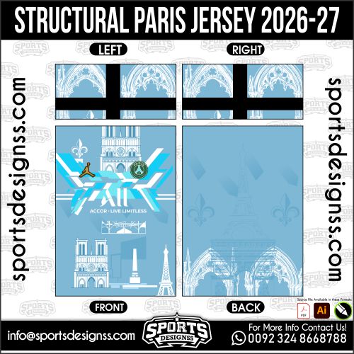 STRUCTURAL PARIS JERSEY 2026-27. STRUCTURAL PARIS JERSEY 2026-27, STRUCTURAL PARIS JERSEY 2026-27.STRUCTURAL PARIS JERSEY 2026-27, STRUCTURAL PARIS JERSEY 2026-27, STRUCTURAL PARIS JERSEY 2026-27 SHIRT VECTOR, NEW STRUCTURAL PARIS JERSEY 2026-27 2022/23. Sublimation Football Shirt Pattern, Soccer JERSEY Printing Files, Football Shirt Ai Files, Football Shirt Vector, Football Kit Vector, Sublimation Soccer JERSEY Printing Files,