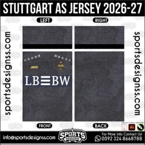 STUTTGART AS JERSEY 2026-27. STUTTGART AS JERSEY 2026-27, STUTTGART AS JERSEY 2026-27.STUTTGART AS JERSEY 2026-27, STUTTGART AS JERSEY 2026-27, STUTTGART AS JERSEY 2026-27 SHIRT VECTOR, NEW STUTTGART AS JERSEY 2026-27 2022/23. Sublimation Football Shirt Pattern, Soccer JERSEY Printing Files, Football Shirt Ai Files, Football Shirt Vector, Football Kit Vector, Sublimation Soccer JERSEY Printing Files,
