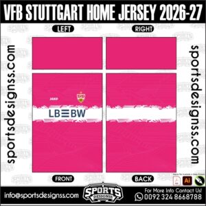 VFB STUTTGART HOME JERSEY 2026-27. VFB STUTTGART HOME JERSEY 2026-27, VFB STUTTGART HOME JERSEY 2026-27.VFB STUTTGART HOME JERSEY 2026-27, VFB STUTTGART HOME JERSEY 2026-27, VFB STUTTGART HOME JERSEY 2026-27 SHIRT VECTOR, NEW VFB STUTTGART HOME JERSEY 2026-27 2022/23. Sublimation Football Shirt Pattern, Soccer JERSEY Printing Files, Football Shirt Ai Files, Football Shirt Vector, Football Kit Vector, Sublimation Soccer JERSEY Printing Files,