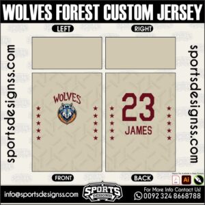 WOLVES FOREST CUSTOM JERSEY, WOLVES FOREST CUSTOM JERSEY. WOLVES FOREST CUSTOM JERSEY, SPORTS DESIGNS CUSTOM SOCCER JERSEY, SPORTS DESIGNS CUSTOM SOCCER JERSEY SHIRT VECTOR, WOLVES FOREST CUSTOM JERSEY. Sublimation Football Shirt Pattern, Soccer JERSEY Printing Files, Football Shirt Ai Files, Football Shirt Vector, Football Kit Vector, Sublimation Soccer JERSEY Printing Files, Print Ready Football Shirt CDR and Ai Files, Soccer JERSEY Design for Sublimation, WOLVES FOREST CUSTOM JERSEY. This JERSEY is Available in PDF, Ai & CDR Format