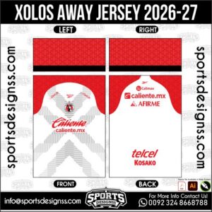 XOLOS AWAY JERSEY 2026-27. XOLOS AWAY JERSEY 2026-27, XOLOS AWAY JERSEY 2026-27.XOLOS AWAY JERSEY 2026-27, XOLOS AWAY JERSEY 2026-27, XOLOS AWAY JERSEY 2026-27 SHIRT VECTOR, NEW XOLOS AWAY JERSEY 2026-27 2022/23. Sublimation Football Shirt Pattern, Soccer JERSEY Printing Files, Football Shirt Ai Files, Football Shirt Vector, Football Kit Vector, Sublimation Soccer JERSEY Printing Files,
