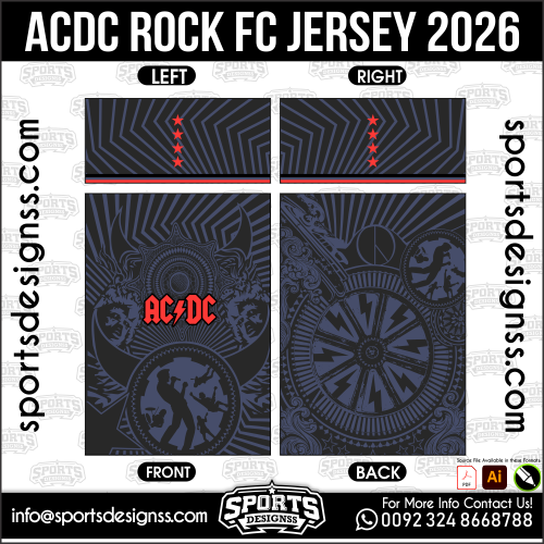 ACDC ROCK FC JERSEY 2026. ACDC ROCK FC JERSEY 2026, ACDC ROCK FC JERSEY 2026.ACDC ROCK FC JERSEY 2026, ACDC ROCK FC JERSEY 2026, ACDC ROCK FC JERSEY 2026 SHIRT VECTOR, NEW ACDC ROCK FC JERSEY 2026 2022/23. Sublimation Football Shirt Pattern, Soccer JERSEY Printing Files, Football Shirt Ai Files, Football Shirt Vector, Football Kit Vector, Sublimation Soccer JERSEY Printing Files,