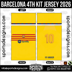 BARCELONA 4TH KIT JERSEY 2026. BARCELONA 4TH KIT JERSEY 2026, BARCELONA 4TH KIT JERSEY 2026.BARCELONA 4TH KIT JERSEY 2026, BARCELONA 4TH KIT JERSEY 2026, BARCELONA 4TH KIT JERSEY 2026 SHIRT VECTOR, NEW BARCELONA 4TH KIT JERSEY 2026 2022/23. Sublimation Football Shirt Pattern, Soccer JERSEY Printing Files, Football Shirt Ai Files, Football Shirt Vector, Football Kit Vector, Sublimation Soccer JERSEY Printing Files,