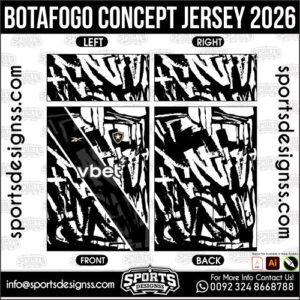 BOTAFOGO CONCEPT JERSEY 2026. BOTAFOGO CONCEPT JERSEY 2026, BOTAFOGO CONCEPT JERSEY 2026.BOTAFOGO CONCEPT JERSEY 2026, BOTAFOGO CONCEPT JERSEY 2026, BOTAFOGO CONCEPT JERSEY 2026 SHIRT VECTOR, NEW BOTAFOGO CONCEPT JERSEY 2026 2022/23. Sublimation Football Shirt Pattern, Soccer JERSEY Printing Files, Football Shirt Ai Files, Football Shirt Vector, Football Kit Vector, Sublimation Soccer JERSEY Printing Files,