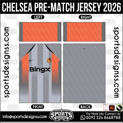 CHELSEA PRE-MATCH JERSEY 2026. CHELSEA PRE-MATCH JERSEY 2026, CHELSEA PRE-MATCH JERSEY 2026.CHELSEA PRE-MATCH JERSEY 2026, CHELSEA PRE-MATCH JERSEY 2026, CHELSEA PRE-MATCH JERSEY 2026 SHIRT VECTOR, NEW CHELSEA PRE-MATCH JERSEY 2026 2022/23. Sublimation Football Shirt Pattern, Soccer JERSEY Printing Files, Football Shirt Ai Files, Football Shirt Vector, Football Kit Vector, Sublimation Soccer JERSEY Printing Files,