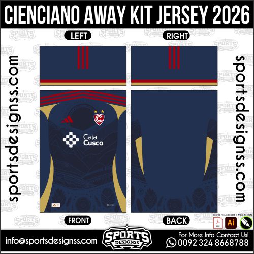 CIENCIANO AWAY KIT JERSEY 2026. CIENCIANO AWAY KIT JERSEY 2026, CIENCIANO AWAY KIT JERSEY 2026.CIENCIANO AWAY KIT JERSEY 2026, CIENCIANO AWAY KIT JERSEY 2026, CIENCIANO AWAY KIT JERSEY 2026 SHIRT VECTOR, NEW CIENCIANO AWAY KIT JERSEY 2026 2022/23. Sublimation Football Shirt Pattern, Soccer JERSEY Printing Files, Football Shirt Ai Files, Football Shirt Vector, Football Kit Vector, Sublimation Soccer JERSEY Printing Files,