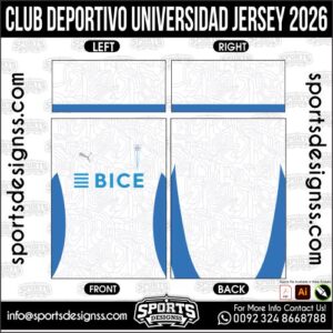 CLUB DEPORTIVO UNIVERSIDAD JERSEY 2026. CLUB DEPORTIVO UNIVERSIDAD JERSEY 2026, CLUB DEPORTIVO UNIVERSIDAD JERSEY 2026.CLUB DEPORTIVO UNIVERSIDAD JERSEY 2026, CLUB DEPORTIVO UNIVERSIDAD JERSEY 2026, CLUB DEPORTIVO UNIVERSIDAD JERSEY 2026 SHIRT VECTOR, NEW CLUB DEPORTIVO UNIVERSIDAD JERSEY 2026 2022/23. Sublimation Football Shirt Pattern, Soccer JERSEY Printing Files, Football Shirt Ai Files, Football Shirt Vector, Football Kit Vector, Sublimation Soccer JERSEY Printing Files,
