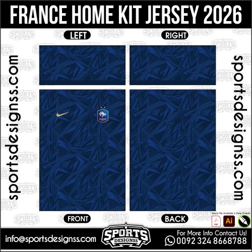 FRANCE HOME KIT JERSEY 2026. FRANCE HOME KIT JERSEY 2026, FRANCE HOME KIT JERSEY 2026.FRANCE HOME KIT JERSEY 2026, FRANCE HOME KIT JERSEY 2026, FRANCE HOME KIT JERSEY 2026 SHIRT VECTOR, NEW FRANCE HOME KIT JERSEY 2026 2022/23. Sublimation Football Shirt Pattern, Soccer JERSEY Printing Files, Football Shirt Ai Files, Football Shirt Vector, Football Kit Vector, Sublimation Soccer JERSEY Printing Files,
