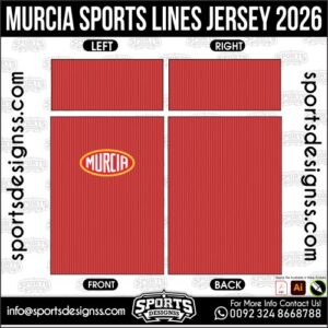 MURCIA SPORTS LINES JERSEY 2026. MURCIA SPORTS LINES JERSEY 2026, MURCIA SPORTS LINES JERSEY 2026.MURCIA SPORTS LINES JERSEY 2026, MURCIA SPORTS LINES JERSEY 2026, MURCIA SPORTS LINES JERSEY 2026 SHIRT VECTOR, NEW MURCIA SPORTS LINES JERSEY 2026 2022/23. Sublimation Football Shirt Pattern, Soccer JERSEY Printing Files, Football Shirt Ai Files, Football Shirt Vector, Football Kit Vector, Sublimation Soccer JERSEY Printing Files,
