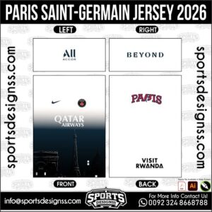PARIS SAINT-GERMAIN JERSEY 2026. PARIS SAINT-GERMAIN JERSEY 2026, PARIS SAINT-GERMAIN JERSEY 2026.PARIS SAINT-GERMAIN JERSEY 2026, PARIS SAINT-GERMAIN JERSEY 2026, PARIS SAINT-GERMAIN JERSEY 2026 SHIRT VECTOR, NEW PARIS SAINT-GERMAIN JERSEY 2026 2022/23. Sublimation Football Shirt Pattern, Soccer JERSEY Printing Files, Football Shirt Ai Files, Football Shirt Vector, Football Kit Vector, Sublimation Soccer JERSEY Printing Files,
