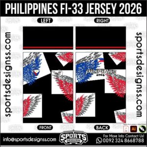 PHILIPPINES FI-33 JERSEY 2026. PHILIPPINES FI-33 JERSEY 2026, PHILIPPINES FI-33 JERSEY 2026.PHILIPPINES FI-33 JERSEY 2026, PHILIPPINES FI-33 JERSEY 2026, PHILIPPINES FI-33 JERSEY 2026 SHIRT VECTOR, NEW PHILIPPINES FI-33 JERSEY 2026 2022/23. Sublimation Football Shirt Pattern, Soccer JERSEY Printing Files, Football Shirt Ai Files, Football Shirt Vector, Football Kit Vector, Sublimation Soccer JERSEY Printing Files,