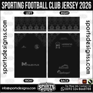 SPORTING FOOTBALL CLUB JERSEY 2026. SPORTING FOOTBALL CLUB JERSEY 2026, SPORTING FOOTBALL CLUB JERSEY 2026.SPORTING FOOTBALL CLUB JERSEY 2026, SPORTING FOOTBALL CLUB JERSEY 2026, SPORTING FOOTBALL CLUB JERSEY 2026 SHIRT VECTOR, NEW SPORTING FOOTBALL CLUB JERSEY 2026 2022/23. Sublimation Football Shirt Pattern, Soccer JERSEY Printing Files, Football Shirt Ai Files, Football Shirt Vector, Football Kit Vector, Sublimation Soccer JERSEY Printing Files,