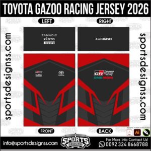 TOYOTA GAZOO RACING JERSEY 2026. TOYOTA GAZOO RACING JERSEY 2026, TOYOTA GAZOO RACING JERSEY 2026.TOYOTA GAZOO RACING JERSEY 2026, TOYOTA GAZOO RACING JERSEY 2026, TOYOTA GAZOO RACING JERSEY 2026 SHIRT VECTOR, NEW TOYOTA GAZOO RACING JERSEY 2026 2022/23. Sublimation Football Shirt Pattern, Soccer JERSEY Printing Files, Football Shirt Ai Files, Football Shirt Vector, Football Kit Vector, Sublimation Soccer JERSEY Printing Files,