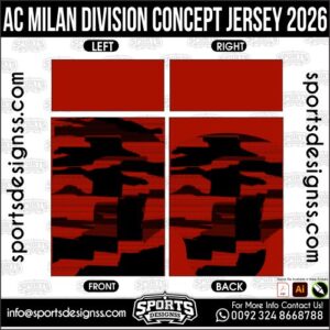 AC MILAN DIVISION CONCEPT JERSEY 2026. AC MILAN DIVISION CONCEPT JERSEY 2026, AC MILAN DIVISION CONCEPT JERSEY 2026.AC MILAN DIVISION CONCEPT JERSEY 2026, AC MILAN DIVISION CONCEPT JERSEY 2026, AC MILAN DIVISION CONCEPT JERSEY 2026 SHIRT VECTOR, NEW AC MILAN DIVISION CONCEPT JERSEY 2026. Sublimation Football Shirt Pattern, Soccer JERSEY Printing Files, Football Shirt Ai Files, Football Shirt Vector, Football Kit Vector, Sublimation Soccer JERSEY Printing Files,