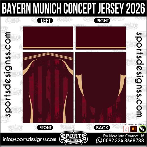BAYERN MUNICH CONCEPT JERSEY 2026. BAYERN MUNICH CONCEPT JERSEY 2026, BAYERN MUNICH CONCEPT JERSEY 2026.BAYERN MUNICH CONCEPT JERSEY 2026, BAYERN MUNICH CONCEPT JERSEY 2026, BAYERN MUNICH CONCEPT JERSEY 2026 SHIRT VECTOR, NEW BAYERN MUNICH CONCEPT JERSEY 2026. Sublimation Football Shirt Pattern, Soccer JERSEY Printing Files, Football Shirt Ai Files, Football Shirt Vector, Football Kit Vector, Sublimation Soccer JERSEY Printing Files,
