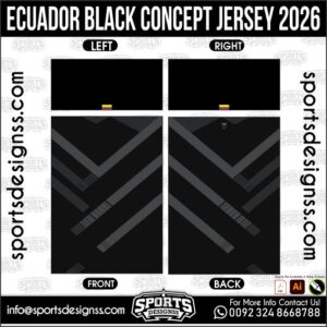 ECUADOR BLACK CONCEPT JERSEY 2026. ECUADOR BLACK CONCEPT JERSEY 2026, ECUADOR BLACK CONCEPT JERSEY 2026.ECUADOR BLACK CONCEPT JERSEY 2026, ECUADOR BLACK CONCEPT JERSEY 2026, ECUADOR BLACK CONCEPT JERSEY 2026 SHIRT VECTOR, NEW ECUADOR BLACK CONCEPT JERSEY 2026. Sublimation Football Shirt Pattern, Soccer JERSEY Printing Files, Football Shirt Ai Files, Football Shirt Vector, Football Kit Vector, Sublimation Soccer JERSEY Printing Files,