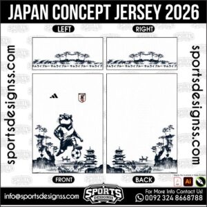JAPAN CONCEPT JERSEY 2026. JAPAN CONCEPT JERSEY 2026, JAPAN CONCEPT JERSEY 2026.JAPAN CONCEPT JERSEY 2026, JAPAN CONCEPT JERSEY 2026, JAPAN CONCEPT JERSEY 2026 SHIRT VECTOR, NEW JAPAN CONCEPT JERSEY 2026. Sublimation Football Shirt Pattern, Soccer JERSEY Printing Files, Football Shirt Ai Files, Football Shirt Vector, Football Kit Vector, Sublimation Soccer JERSEY Printing Files,
