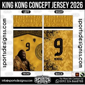 KING KONG CONCEPT JERSEY 2026. KING KONG CONCEPT JERSEY 2026, KING KONG CONCEPT JERSEY 2026.KING KONG CONCEPT JERSEY 2026, KING KONG CONCEPT JERSEY 2026, KING KONG CONCEPT JERSEY 2026 SHIRT VECTOR, NEW KING KONG CONCEPT JERSEY 2026. Sublimation Football Shirt Pattern, Soccer JERSEY Printing Files, Football Shirt Ai Files, Football Shirt Vector, Football Kit Vector, Sublimation Soccer JERSEY Printing Files,