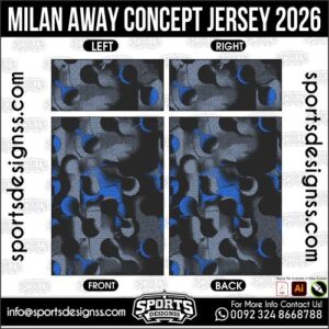 MILAN AWAY CONCEPT JERSEY 2026. MILAN AWAY CONCEPT JERSEY 2026, MILAN AWAY CONCEPT JERSEY 2026.MILAN AWAY CONCEPT JERSEY 2026, MILAN AWAY CONCEPT JERSEY 2026, MILAN AWAY CONCEPT JERSEY 2026 SHIRT VECTOR, NEW MILAN AWAY CONCEPT JERSEY 2026. Sublimation Football Shirt Pattern, Soccer JERSEY Printing Files, Football Shirt Ai Files, Football Shirt Vector, Football Kit Vector, Sublimation Soccer JERSEY Printing Files,
