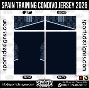 SPAIN TRAINING CONDIVO JERSEY 2026. SPAIN TRAINING CONDIVO JERSEY 2026, SPAIN TRAINING CONDIVO JERSEY 2026.SPAIN TRAINING CONDIVO JERSEY 2026, SPAIN TRAINING CONDIVO JERSEY 2026, SPAIN TRAINING CONDIVO JERSEY 2026 SHIRT VECTOR, NEW SPAIN TRAINING CONDIVO JERSEY 2026. Sublimation Football Shirt Pattern, Soccer JERSEY Printing Files, Football Shirt Ai Files, Football Shirt Vector, Football Kit Vector, Sublimation Soccer JERSEY Printing Files,