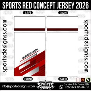 SPORTS RED CONCEPT JERSEY 2026. SPORTS RED CONCEPT JERSEY 2026, SPORTS RED CONCEPT JERSEY 2026.SPORTS RED CONCEPT JERSEY 2026, SPORTS RED CONCEPT JERSEY 2026, SPORTS RED CONCEPT JERSEY 2026 SHIRT VECTOR, NEW SPORTS RED CONCEPT JERSEY 2026. Sublimation Football Shirt Pattern, Soccer JERSEY Printing Files, Football Shirt Ai Files, Football Shirt Vector, Football Kit Vector, Sublimation Soccer JERSEY Printing Files,