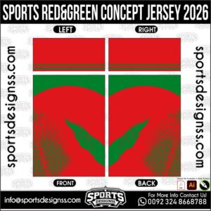 SPORTS RED&GREEN CONCEPT JERSEY 2026. SPORTS RED&GREEN CONCEPT JERSEY 2026, SPORTS RED&GREEN CONCEPT JERSEY 2026.SPORTS RED&GREEN CONCEPT JERSEY 2026, SPORTS RED&GREEN CONCEPT JERSEY 2026, SPORTS RED&GREEN CONCEPT JERSEY 2026 SHIRT VECTOR, NEW SPORTS RED&GREEN CONCEPT JERSEY 2026. Sublimation Football Shirt Pattern, Soccer JERSEY Printing Files, Football Shirt Ai Files, Football Shirt Vector, Football Kit Vector, Sublimation Soccer JERSEY Printing Files,
