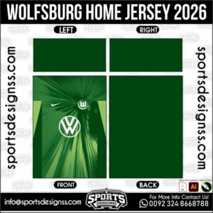 WOLFSBURG HOME JERSEY 2026. WOLFSBURG HOME JERSEY 2026, WOLFSBURG HOME JERSEY 2026.WOLFSBURG HOME JERSEY 2026, WOLFSBURG HOME JERSEY 2026, WOLFSBURG HOME JERSEY 2026 SHIRT VECTOR, NEW WOLFSBURG HOME JERSEY 2026. Sublimation Football Shirt Pattern, Soccer JERSEY Printing Files, Football Shirt Ai Files, Football Shirt Vector, Football Kit Vector, Sublimation Soccer JERSEY Printing Files,