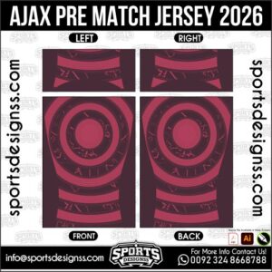 AJAX PRE MATCH JERSEY 2026. AJAX PRE MATCH JERSEY 2026, AJAX PRE MATCH JERSEY 2026.AJAX PRE MATCH JERSEY 2026, AJAX PRE MATCH JERSEY 2026, AJAX PRE MATCH JERSEY 2026 SHIRT VECTOR, NEW AJAX PRE MATCH JERSEY 2026. Sublimation Football Shirt Pattern, Soccer JERSEY Printing Files, Football Shirt Ai Files, Football Shirt Vector, Football Kit Vector, Sublimation Soccer JERSEY Printing Files,