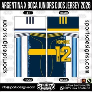 ARGENTINA X BOCA JUNIORS DUOS JERSEY 2026. ARGENTINA X BOCA JUNIORS DUOS JERSEY 2026, ARGENTINA X BOCA JUNIORS DUOS JERSEY 2026.ARGENTINA X BOCA JUNIORS DUOS JERSEY 2026, ARGENTINA X BOCA JUNIORS DUOS JERSEY 2026, ARGENTINA X BOCA JUNIORS DUOS JERSEY 2026 SHIRT VECTOR, NEW ARGENTINA X BOCA JUNIORS DUOS JERSEY 2026. Sublimation Football Shirt Pattern, Soccer JERSEY Printing Files, Football Shirt Ai Files, Football Shirt Vector, Football Kit Vector, Sublimation Soccer JERSEY Printing Files,