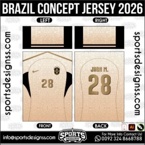 BRAZIL CONCEPT JERSEY 2026. BRAZIL CONCEPT JERSEY 2026, BRAZIL CONCEPT JERSEY 2026.BRAZIL CONCEPT JERSEY 2026, BRAZIL CONCEPT JERSEY 2026, BRAZIL CONCEPT JERSEY 2026 SHIRT VECTOR, NEW BRAZIL CONCEPT JERSEY 2026. Sublimation Football Shirt Pattern, Soccer JERSEY Printing Files, Football Shirt Ai Files, Football Shirt Vector, Football Kit Vector, Sublimation Soccer JERSEY Printing Files,