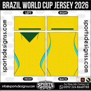 BRAZIL WORLD CUP JERSEY 2026. BRAZIL WORLD CUP JERSEY 2026, BRAZIL WORLD CUP JERSEY 2026.BRAZIL WORLD CUP JERSEY 2026, BRAZIL WORLD CUP JERSEY 2026, BRAZIL WORLD CUP JERSEY 2026 SHIRT VECTOR, NEW BRAZIL WORLD CUP JERSEY 2026. Sublimation Football Shirt Pattern, Soccer JERSEY Printing Files, Football Shirt Ai Files, Football Shirt Vector, Football Kit Vector, Sublimation Soccer JERSEY Printing Files,