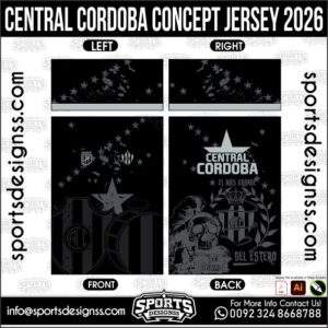 CENTRAL CORDOBA CONCEPT JERSEY 2026. CENTRAL CORDOBA CONCEPT JERSEY 2026, CENTRAL CORDOBA CONCEPT JERSEY 2026.CENTRAL CORDOBA CONCEPT JERSEY 2026, CENTRAL CORDOBA CONCEPT JERSEY 2026, CENTRAL CORDOBA CONCEPT JERSEY 2026 SHIRT VECTOR, NEW CENTRAL CORDOBA CONCEPT JERSEY 2026. Sublimation Football Shirt Pattern, Soccer JERSEY Printing Files, Football Shirt Ai Files, Football Shirt Vector, Football Kit Vector, Sublimation Soccer JERSEY Printing Files,