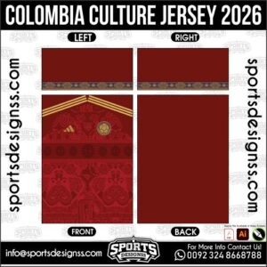 COLOMBIA CULTURE JERSEY 2026. COLOMBIA CULTURE JERSEY 2026, COLOMBIA CULTURE JERSEY 2026.COLOMBIA CULTURE JERSEY 2026, COLOMBIA CULTURE JERSEY 2026, COLOMBIA CULTURE JERSEY 2026 SHIRT VECTOR, NEW COLOMBIA CULTURE JERSEY 2026. Sublimation Football Shirt Pattern, Soccer JERSEY Printing Files, Football Shirt Ai Files, Football Shirt Vector, Football Kit Vector, Sublimation Soccer JERSEY Printing Files,