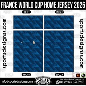 FRANCE WORLD CUP HOME JERSEY 2026. FRANCE WORLD CUP HOME JERSEY 2026, FRANCE WORLD CUP HOME JERSEY 2026.FRANCE WORLD CUP HOME JERSEY 2026, FRANCE WORLD CUP HOME JERSEY 2026, FRANCE WORLD CUP HOME JERSEY 2026 SHIRT VECTOR, NEW FRANCE WORLD CUP HOME JERSEY 2026. Sublimation Football Shirt Pattern, Soccer JERSEY Printing Files, Football Shirt Ai Files, Football Shirt Vector, Football Kit Vector, Sublimation Soccer JERSEY Printing Files,