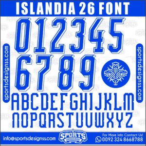Download the ISLANDIA 2026 Font by Sports Designss β a premium football jersey font inspired by modern kits. Perfect for creating professional soccer designs, team jerseys, and custom branding projects.