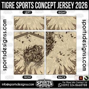 TIGRE SPORTS CONCEPT JERSEY 2026. TIGRE SPORTS CONCEPT JERSEY 2026, TIGRE SPORTS CONCEPT JERSEY 2026.TIGRE SPORTS CONCEPT JERSEY 2026, TIGRE SPORTS CONCEPT JERSEY 2026, TIGRE SPORTS CONCEPT JERSEY 2026 SHIRT VECTOR, NEW TIGRE SPORTS CONCEPT JERSEY 2026. Sublimation Football Shirt Pattern, Soccer JERSEY Printing Files, Football Shirt Ai Files, Football Shirt Vector, Football Kit Vector, Sublimation Soccer JERSEY Printing Files,