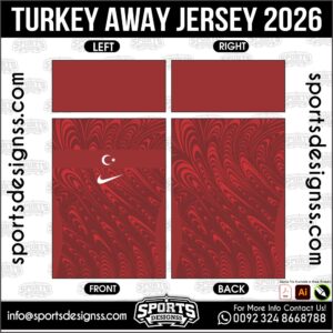 TURKEY AWAY JERSEY 2026. TURKEY AWAY JERSEY 2026, TURKEY AWAY JERSEY 2026.TURKEY AWAY JERSEY 2026, TURKEY AWAY JERSEY 2026, TURKEY AWAY JERSEY 2026 SHIRT VECTOR, NEW TURKEY AWAY JERSEY 2026. Sublimation Football Shirt Pattern, Soccer JERSEY Printing Files, Football Shirt Ai Files, Football Shirt Vector, Football Kit Vector, Sublimation Soccer JERSEY Printing Files,