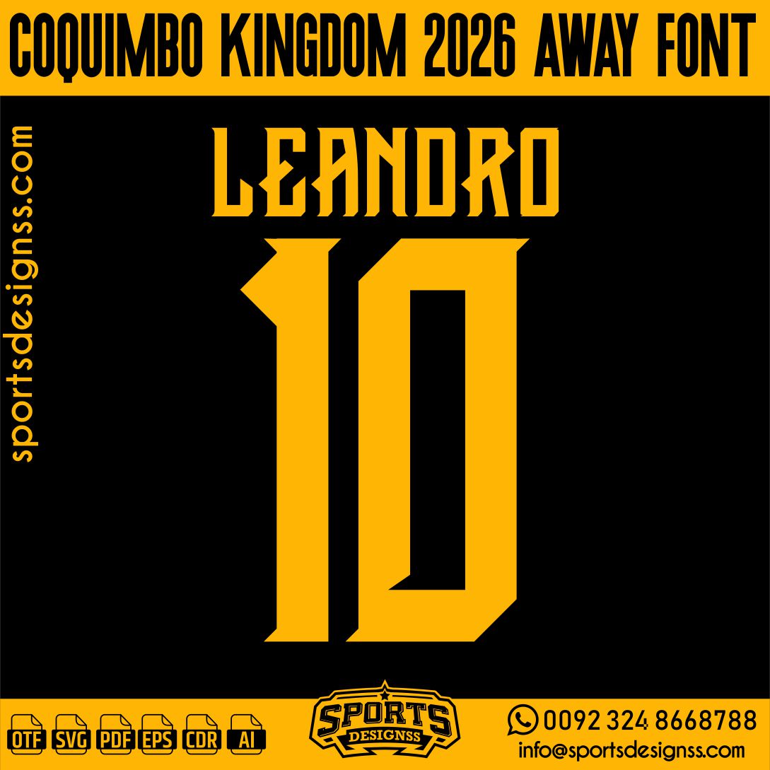 COQUIMBO KINGDOM 2026 FONT