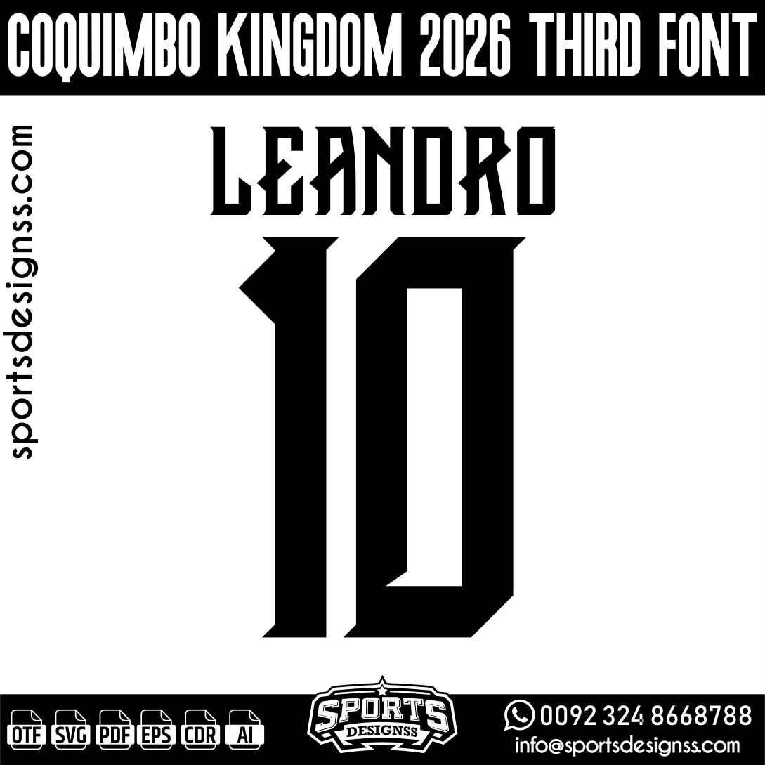 COQUIMBO KINGDOM 2026 FONT