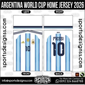 ARGENTINA WORLD CUP HOME JERSEY 2026. ARGENTINA WORLD CUP HOME JERSEY 2026, ARGENTINA WORLD CUP HOME JERSEY 2026.ARGENTINA WORLD CUP HOME JERSEY 2026, ARGENTINA WORLD CUP HOME JERSEY 2026, ARGENTINA WORLD CUP HOME JERSEY 2026 SHIRT VECTOR, NEW ARGENTINA WORLD CUP HOME JERSEY 2026 2022/23. Sublimation Football Shirt Pattern, Soccer JERSEY Printing Files, Football Shirt Ai Files, Football Shirt Vector, Football Kit Vector, Sublimation Soccer JERSEY Printing Files,